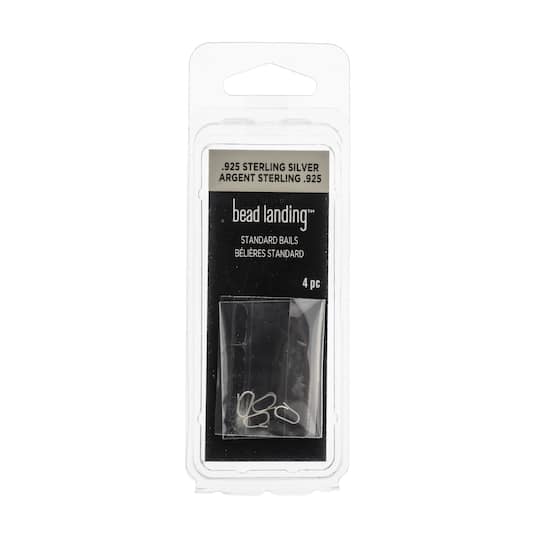 Sterling Silver Small Bail Locket, 4ct. by Bead Landing™